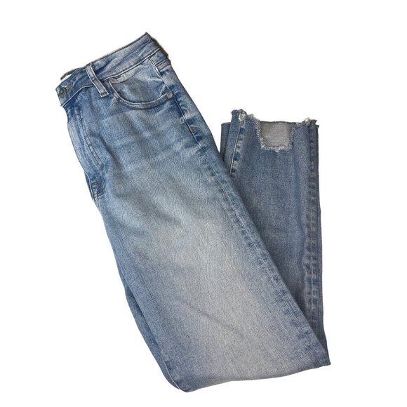 Jonathan Simkhai River High Rise Jeans Straight Leg Size 29 Palisades - Picture 1 of 11